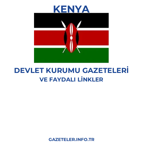 Kenya Devlet Kurumu Gazeteleri - Popüler gazetelerin kapakları