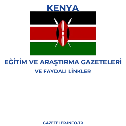 Kenya Eğitim Ve Araştırma Gazeteleri - Popüler gazetelerin kapakları