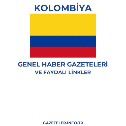 Kolombiya Genel Haber Gazeteleri - Popüler gazetelerin kapakları