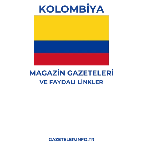 Kolombiya Magazin Gazeteleri - Popüler gazetelerin kapakları