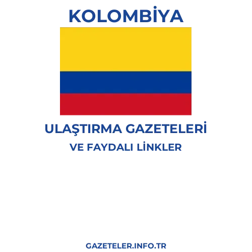 Kolombiya Ulaştırma Gazeteleri - Popüler gazetelerin kapakları