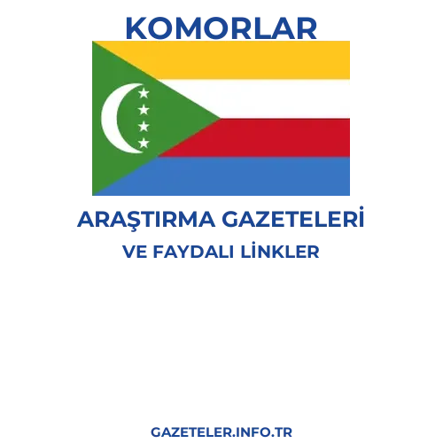 Komorlar Araştırma Gazeteleri - Popüler gazetelerin kapakları