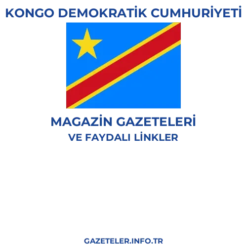 Kongo Demokratik Cumhuriyeti Magazin Gazeteleri - Popüler gazetelerin kapakları