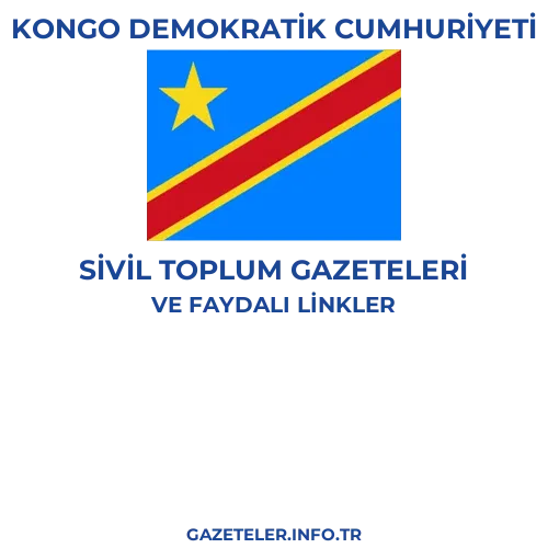 Kongo Demokratik Cumhuriyeti Sivil Toplum Gazeteleri - Popüler gazetelerin kapakları