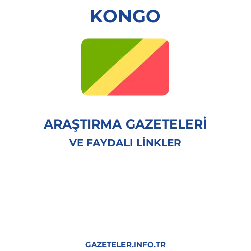 Kongo Araştırma Gazeteleri - Popüler gazetelerin kapakları