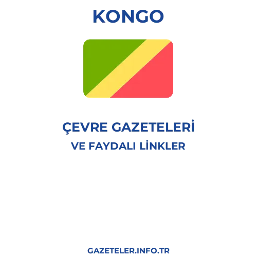 Kongo Çevre Gazeteleri - Popüler gazetelerin kapakları