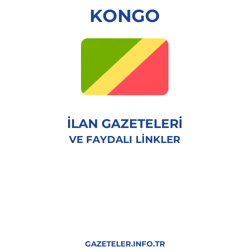 Kongo İlan Gazeteleri - Popüler gazetelerin kapakları