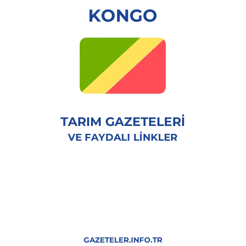 Kongo Tarım Gazeteleri - Popüler gazetelerin kapakları