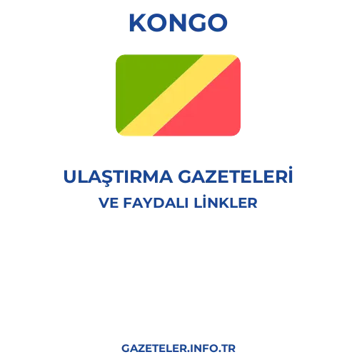 Kongo Ulaştırma Gazeteleri - Popüler gazetelerin kapakları