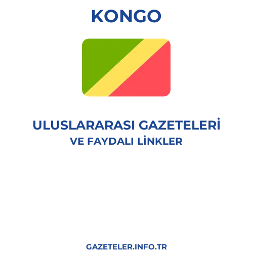 Kongo Uluslararası Gazeteleri - Popüler gazetelerin kapakları