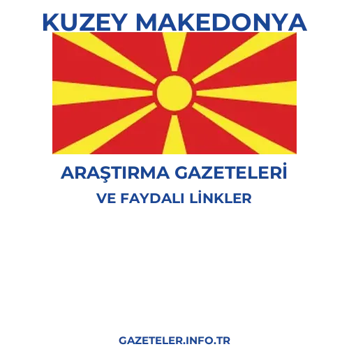 Kuzey Makedonya Araştırma Gazeteleri - Popüler gazetelerin kapakları