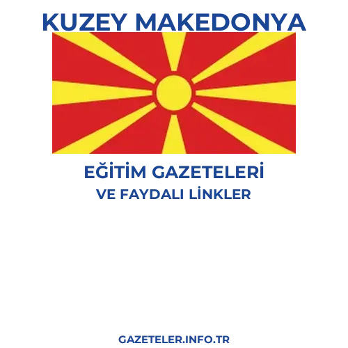 Kuzey Makedonya Eğitim Gazeteleri - Popüler gazetelerin kapakları