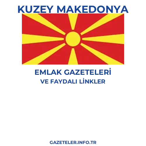 Kuzey Makedonya Emlak Gazeteleri - Popüler gazetelerin kapakları