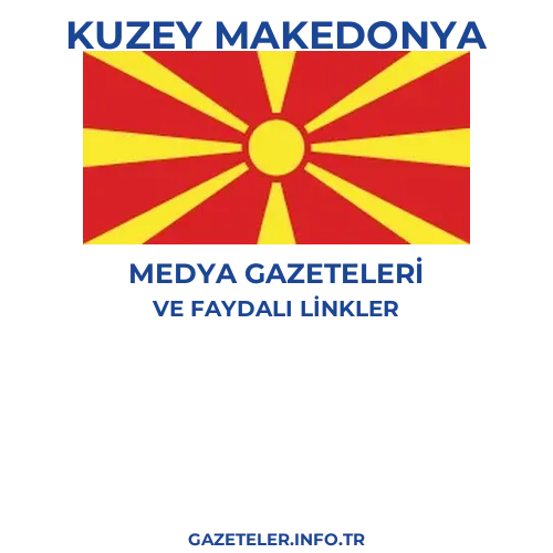 Kuzey Makedonya Medya Gazeteleri - Popüler gazetelerin kapakları