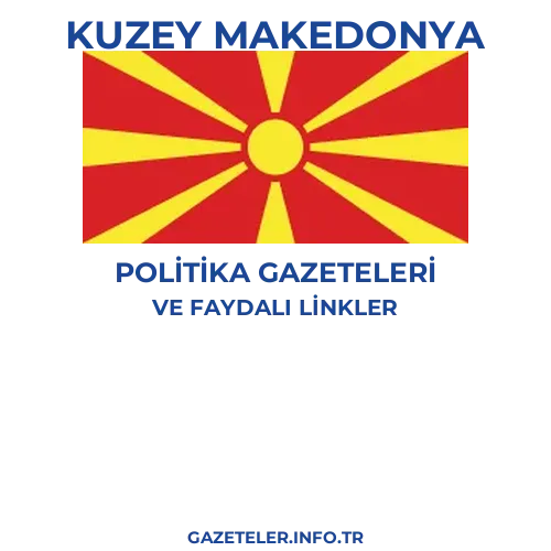 Kuzey Makedonya Politika Gazeteleri - Popüler gazetelerin kapakları