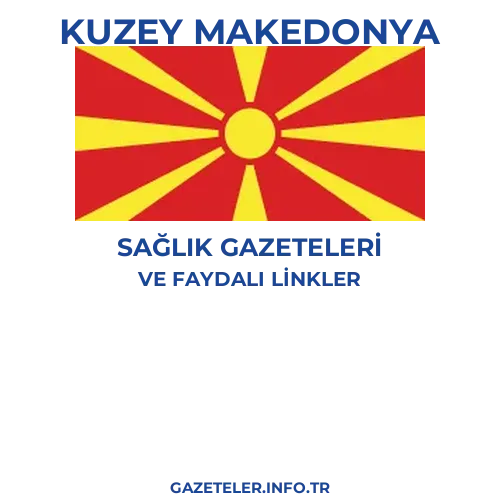 Kuzey Makedonya Sağlık Gazeteleri - Popüler gazetelerin kapakları