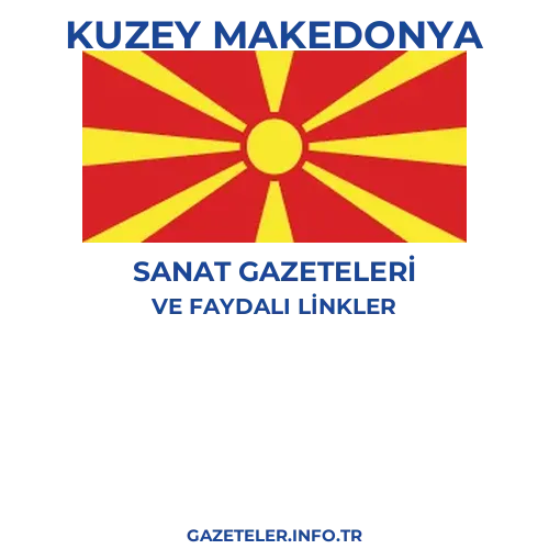 Kuzey Makedonya Sanat Gazeteleri - Popüler gazetelerin kapakları