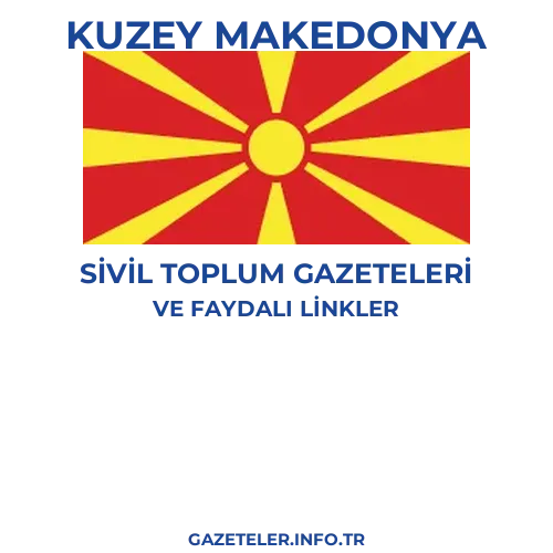 Kuzey Makedonya Sivil Toplum Gazeteleri - Popüler gazetelerin kapakları