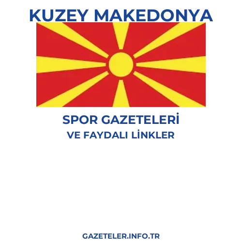 Kuzey Makedonya Spor Gazeteleri - Popüler gazetelerin kapakları