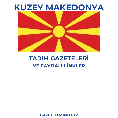 Kuzey Makedonya Tarım Gazeteleri - Popüler gazetelerin kapakları