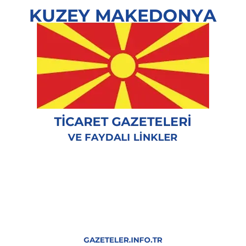 Kuzey Makedonya Ticaret Gazeteleri - Popüler gazetelerin kapakları