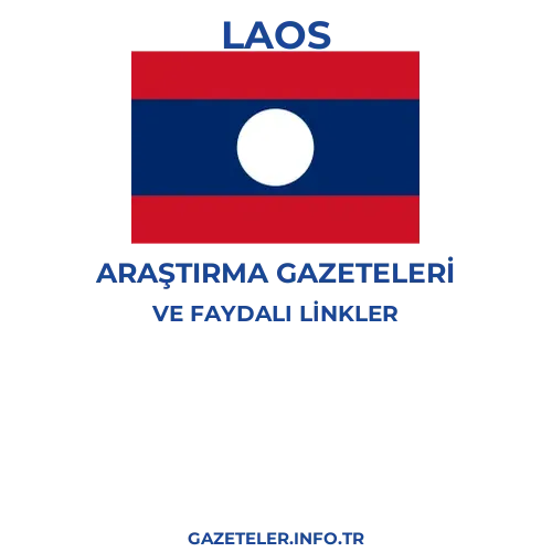 Laos Araştırma Gazeteleri - Popüler gazetelerin kapakları