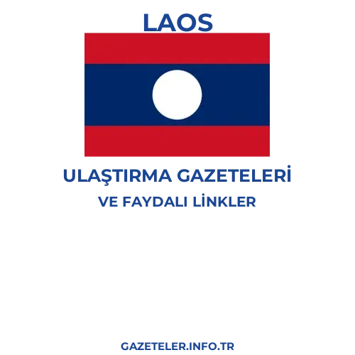 Laos Ulaştırma Gazeteleri - Popüler gazetelerin kapakları