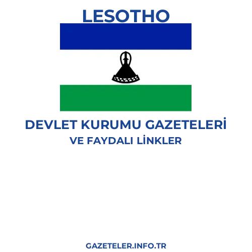 Lesotho Devlet Kurumu Gazeteleri - Popüler gazetelerin kapakları