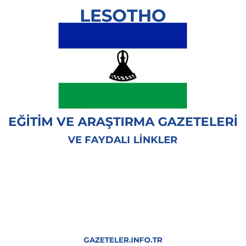 Lesotho Eğitim Ve Araştırma Gazeteleri - Popüler gazetelerin kapakları