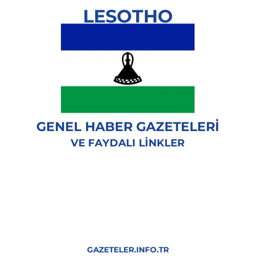 Lesotho Genel Haber Gazeteleri - Popüler gazetelerin kapakları