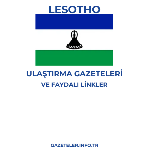 Lesotho Ulaştırma Gazeteleri - Popüler gazetelerin kapakları