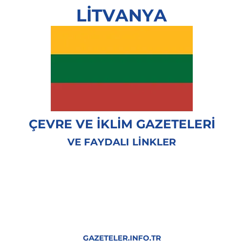 Litvanya Çevre Ve Iklim Gazeteleri - Popüler gazetelerin kapakları