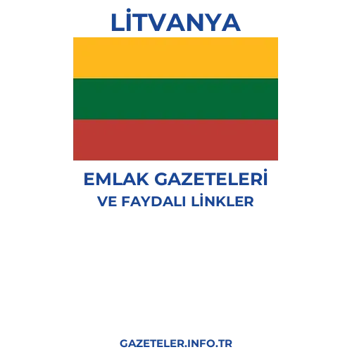 Litvanya Emlak Gazeteleri - Popüler gazetelerin kapakları