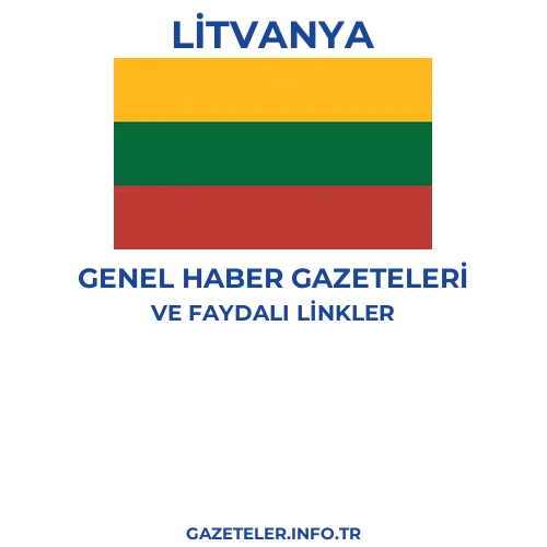 Litvanya Genel Haber Gazeteleri - Popüler gazetelerin kapakları