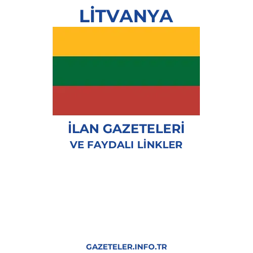 Litvanya İlan Gazeteleri - Popüler gazetelerin kapakları