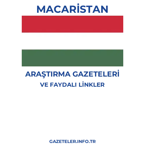 Macaristan Araştırma Gazeteleri - Popüler gazetelerin kapakları