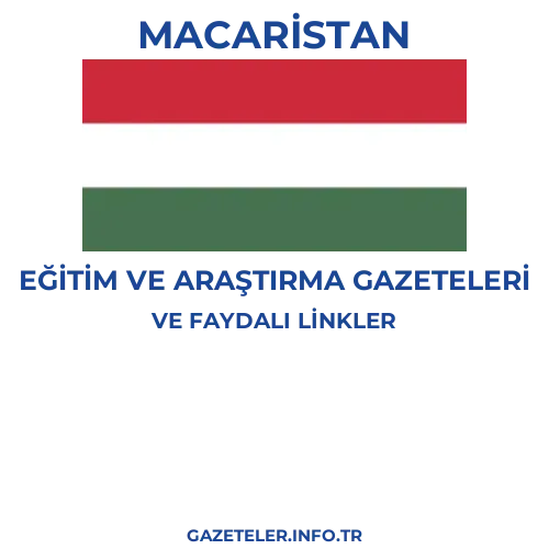 Macaristan Eğitim Ve Araştırma Gazeteleri - Popüler gazetelerin kapakları