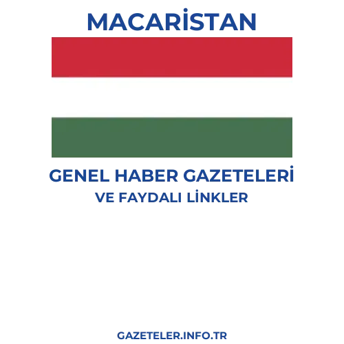 Macaristan Genel Haber Gazeteleri - Popüler gazetelerin kapakları