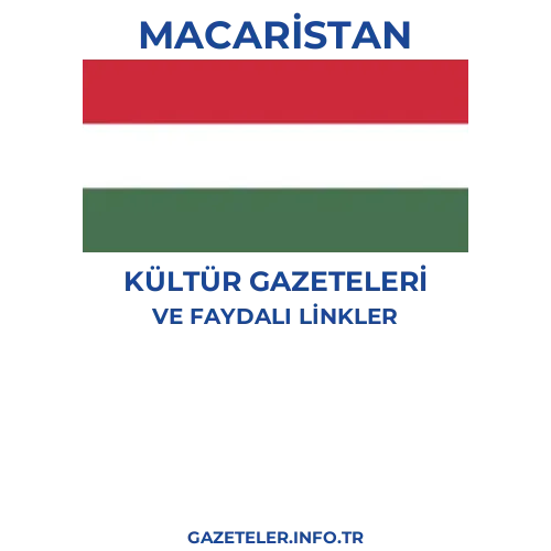 Macaristan Kültür Gazeteleri - Popüler gazetelerin kapakları