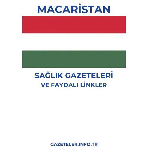 Macaristan Sağlık Gazeteleri - Popüler gazetelerin kapakları