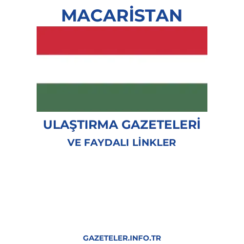 Macaristan Ulaştırma Gazeteleri - Popüler gazetelerin kapakları