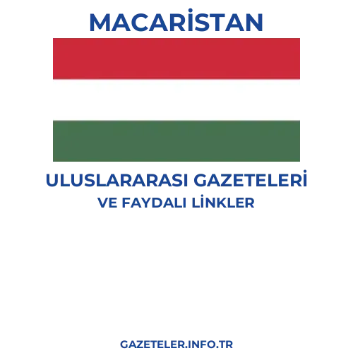 Macaristan Uluslararası Gazeteleri - Popüler gazetelerin kapakları