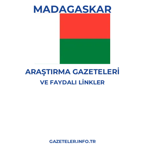 Madagaskar Araştırma Gazeteleri - Popüler gazetelerin kapakları