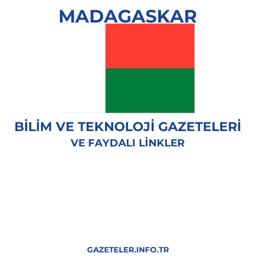 Madagaskar Bilim Ve Teknoloji Gazeteleri - Popüler gazetelerin kapakları