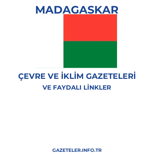 Madagaskar Çevre Ve Iklim Gazeteleri - Popüler gazetelerin kapakları