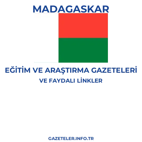 Madagaskar Eğitim Ve Araştırma Gazeteleri - Popüler gazetelerin kapakları