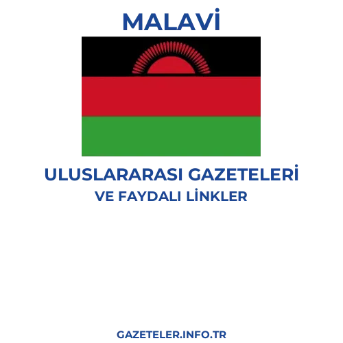 Malavi Uluslararası Gazeteleri - Popüler gazetelerin kapakları