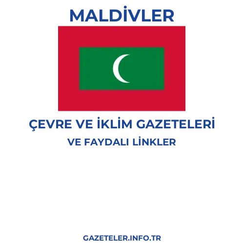 Maldivler Çevre Ve Iklim Gazeteleri - Popüler gazetelerin kapakları