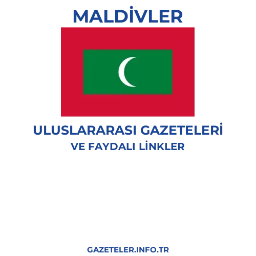 Maldivler Uluslararası Gazeteleri - Popüler gazetelerin kapakları