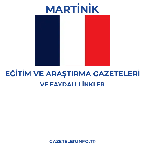 Martinik Eğitim Ve Araştırma Gazeteleri - Popüler gazetelerin kapakları